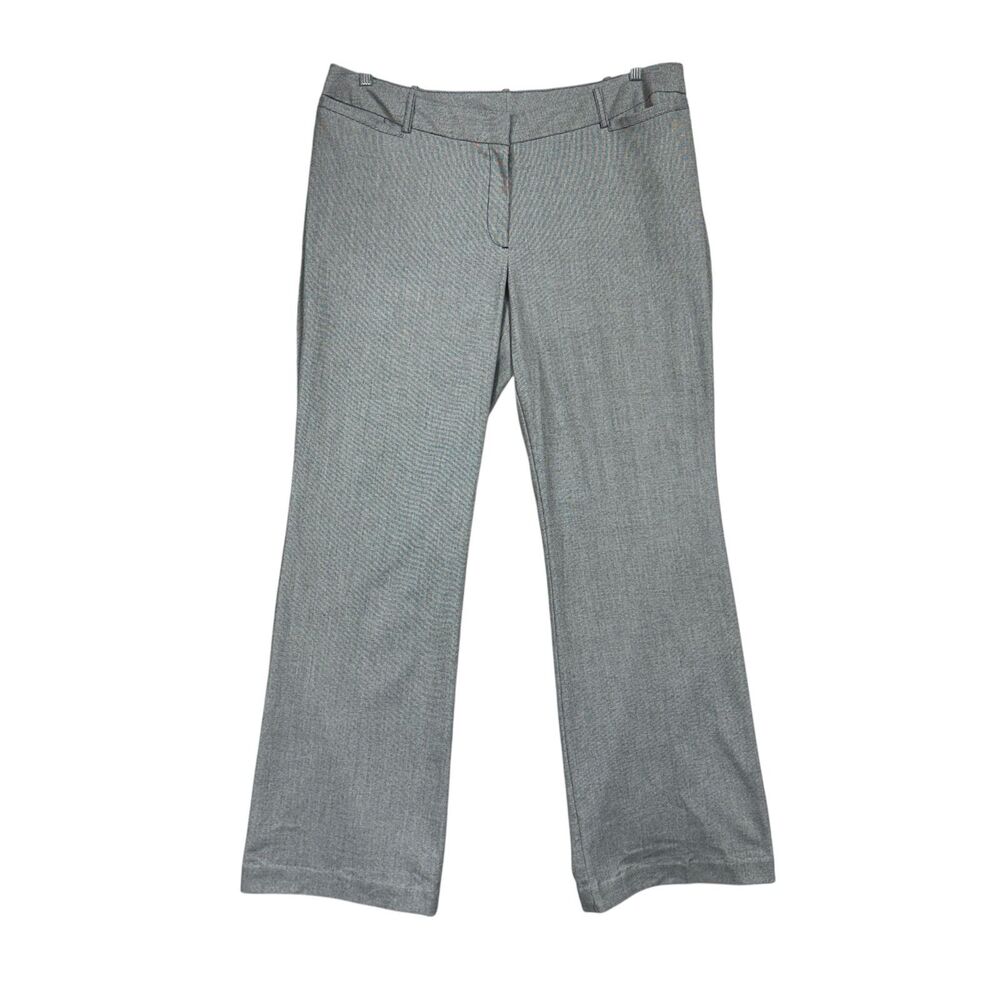 Worthington Curvy Fit Wide Leg Office Pants Sz 18 Gray